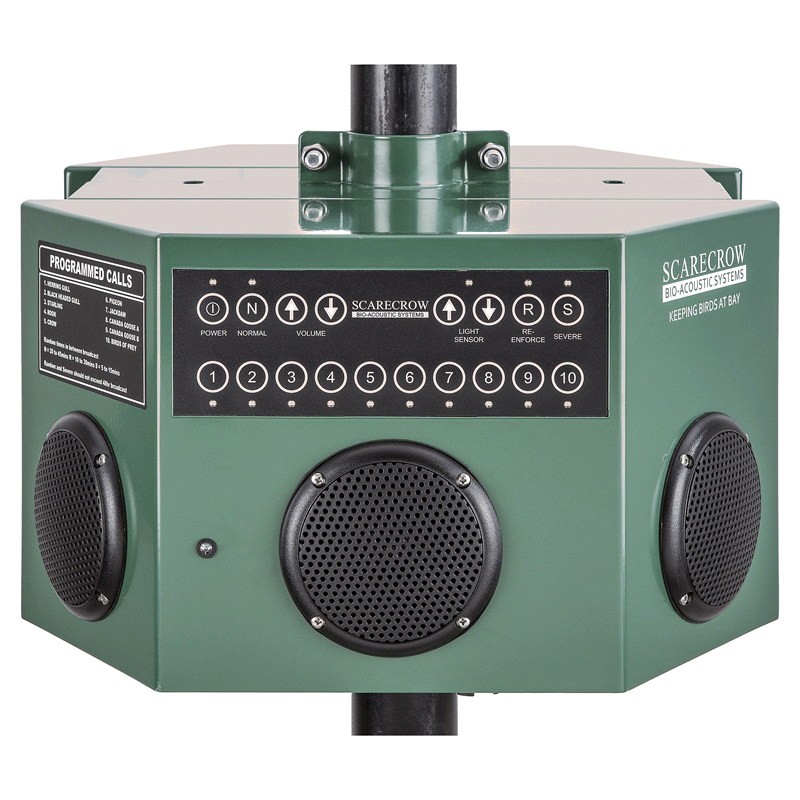 Scarecrow 360 System - 6 Speaker Bird Scarer